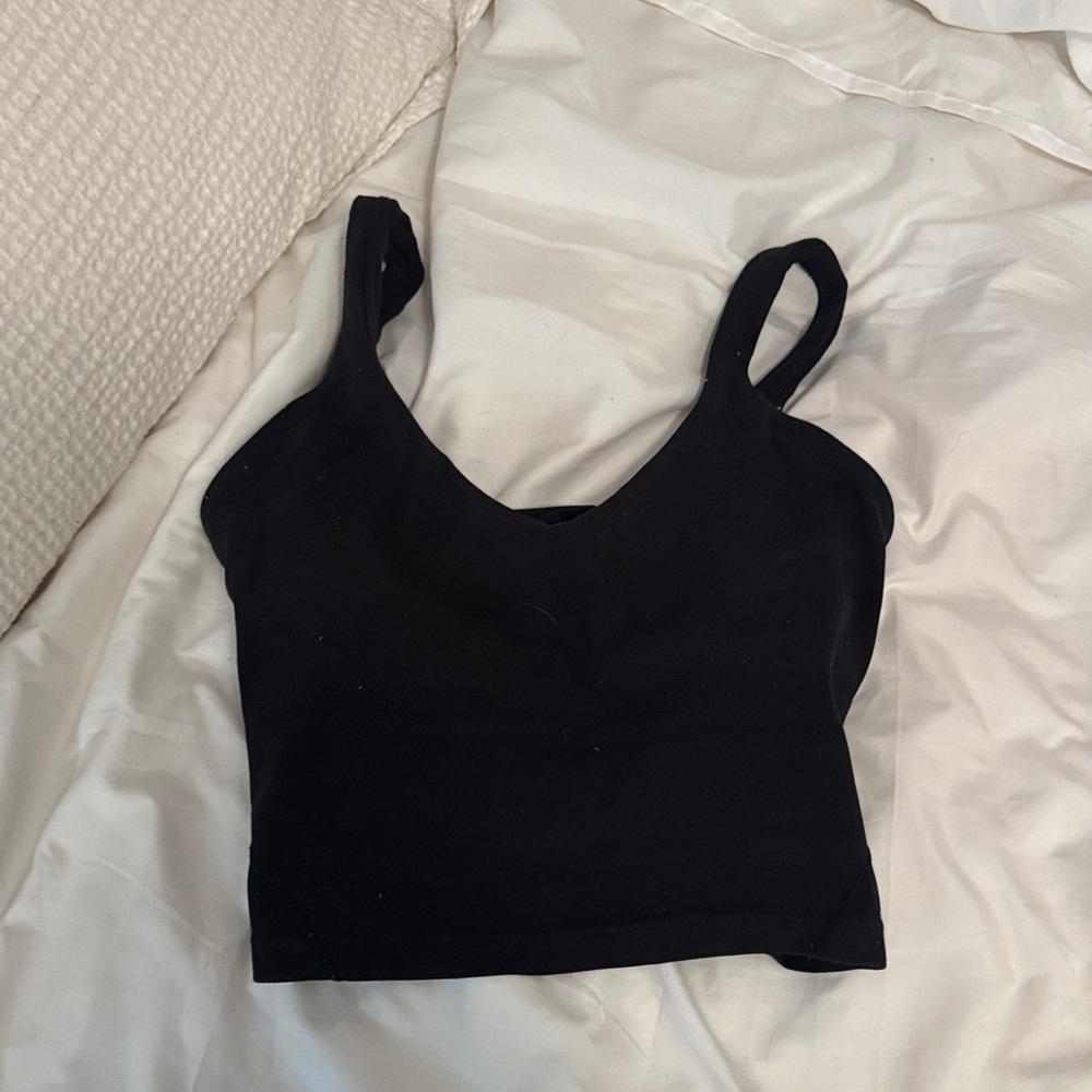 Lululemon Athletica Black Tank Top